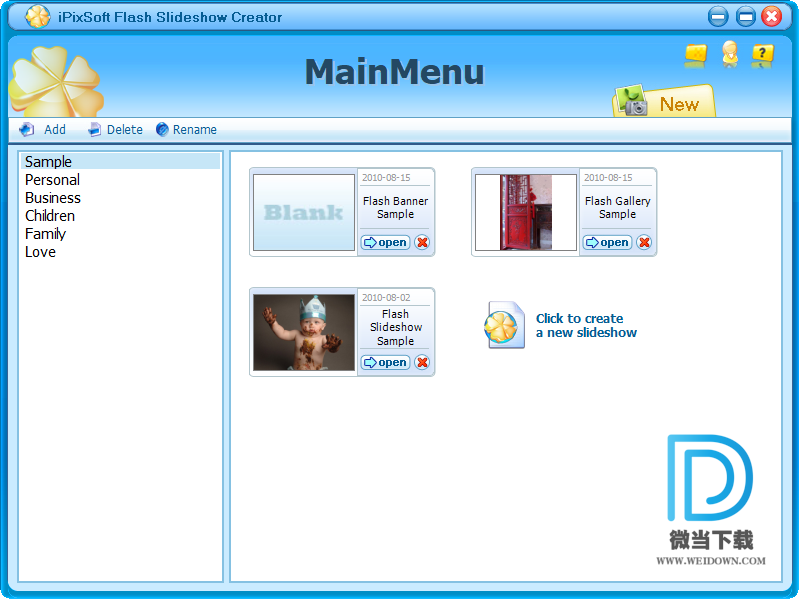 Ipixsoft Flash Slideshow Creator下载 Ipixsoft Flash Slideshow Creator Flash相册 制作软件5 8 0 0 破解版 微当下载