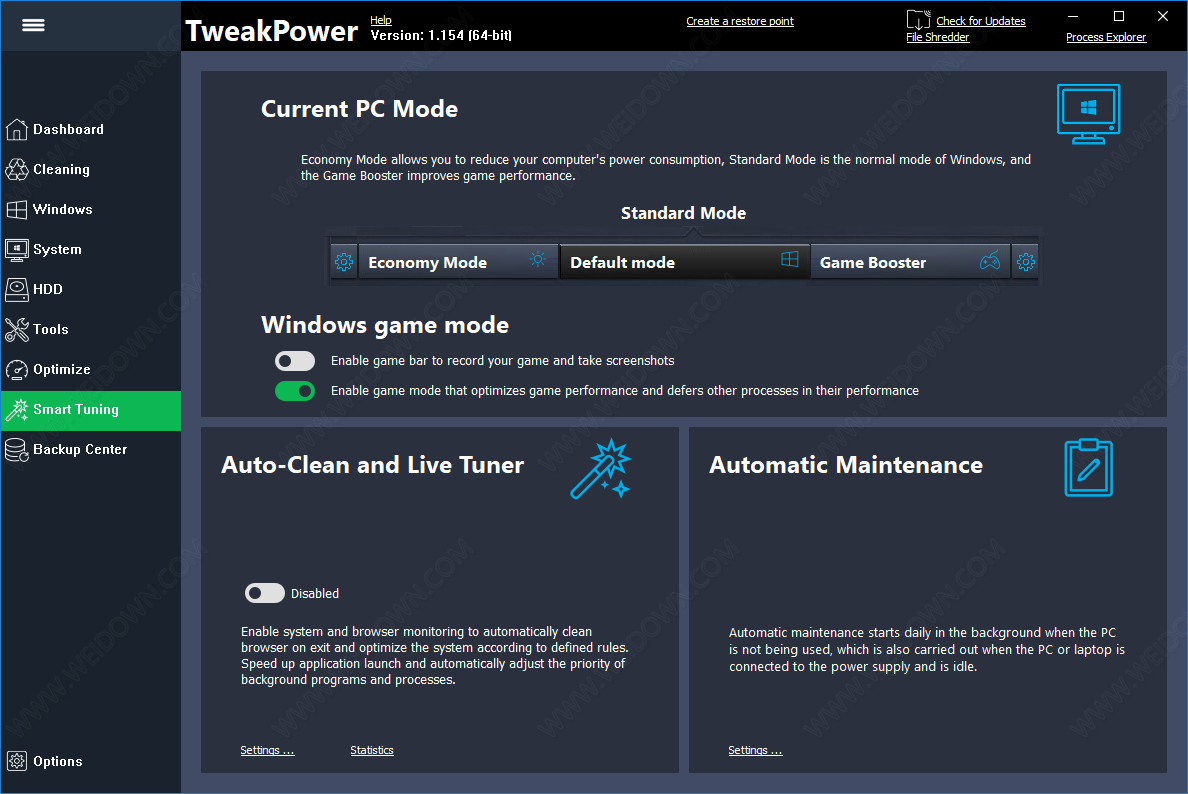 free instal TweakPower 2.041