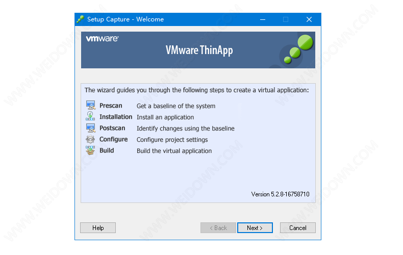 Vmware thinapp v4.6.2