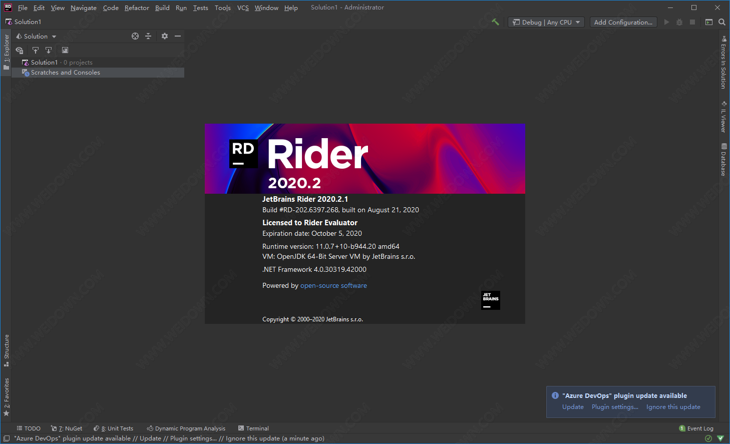 JetBrains Rider 2023.1.3 for windows download