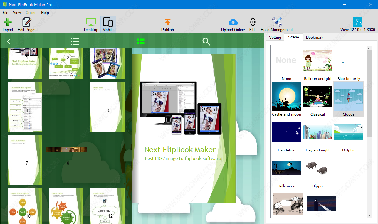 1stFlip FlipBook Creator Pro 2.7.32 download the new for apple