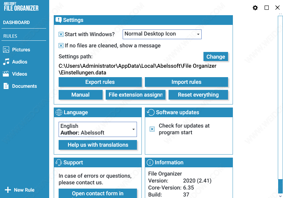 Abelssoft File Organizer下载 Abelssoft File Organizer 2021.3.05.21 破解版