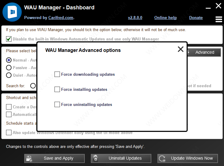download wau manager windows 10